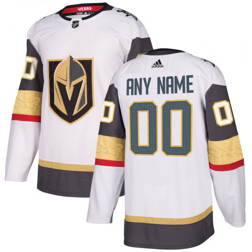 Men's Vegas Golden Knights White Custom Name Number Stitched Jersey